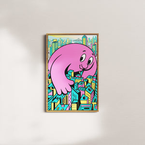 petal avenue — oak frame