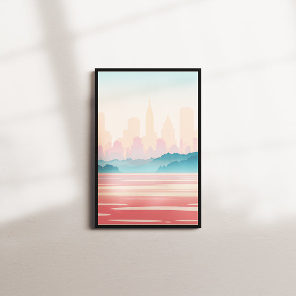 petal harbor variation — black frame