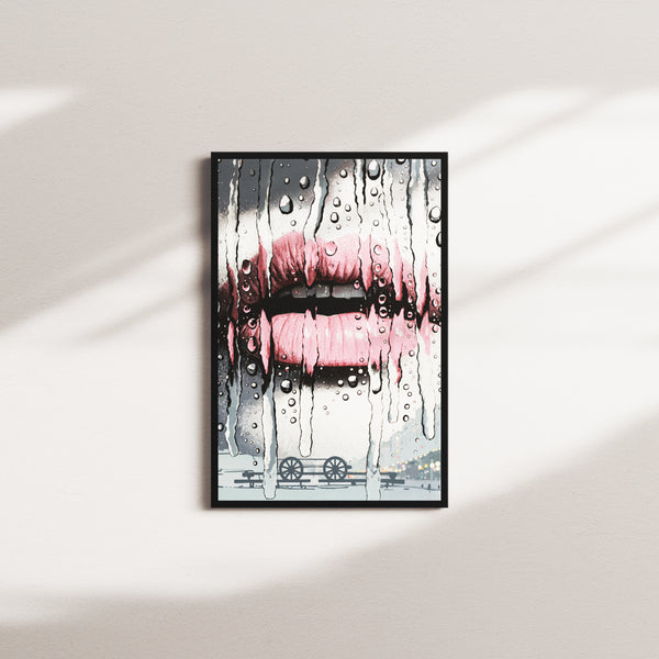 petal harbor — black frame