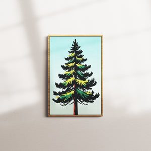 pine whispers — oak frame