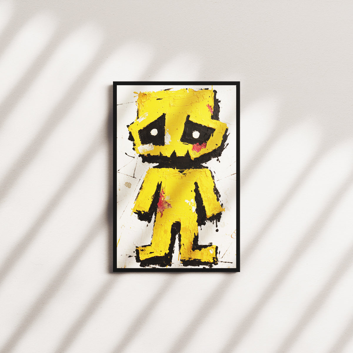 pixel fright — black frame