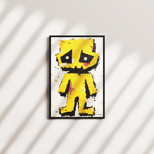 pixel fright — black frame