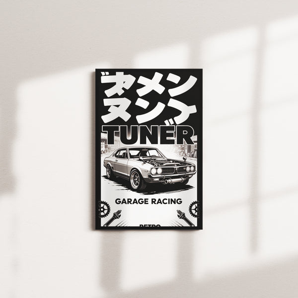 porcelain circuit — black frame