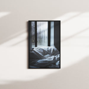 porcelain frame — black frame