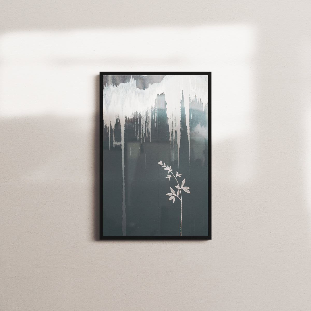 porcelain horizon — black frame