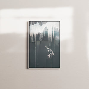 porcelain horizon — white frame
