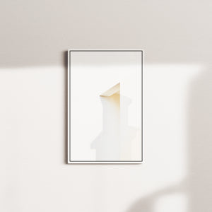porcelain lumen — white frame