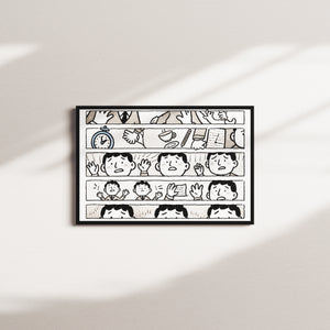 porcelain motion — black frame