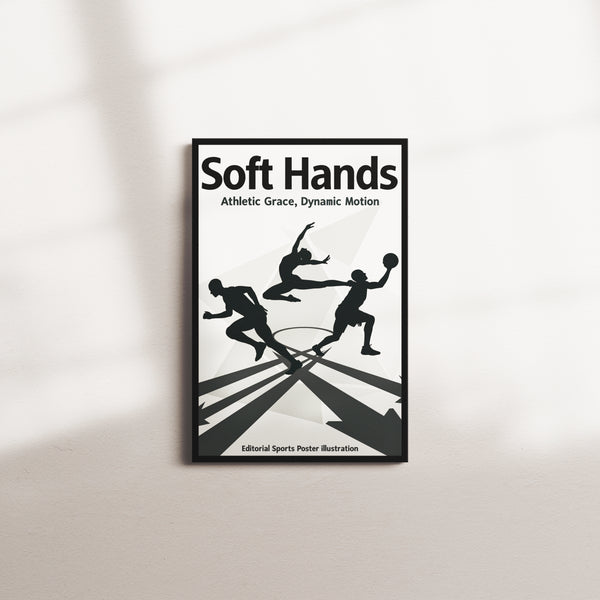 porcelain sweep — black frame