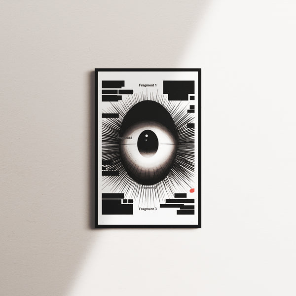 radiant fragment — black frame