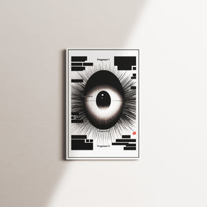 radiant fragment — white frame