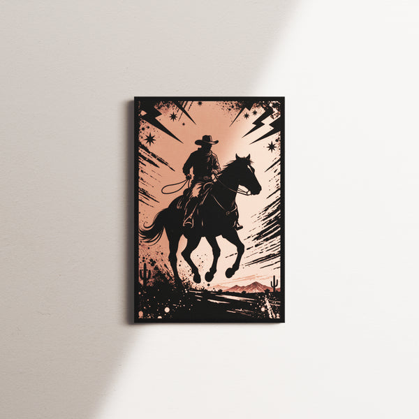 rodeo dream — black frame