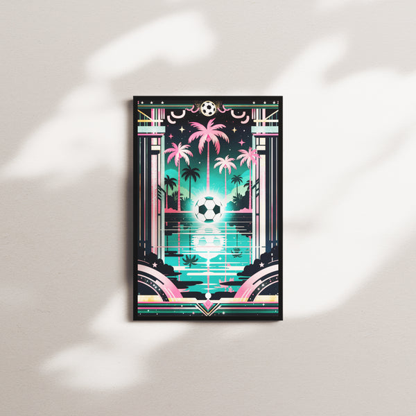 rose beacon — black frame