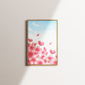 rose reverie nocturne — oak frame