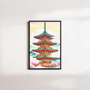 rose reverie — black frame