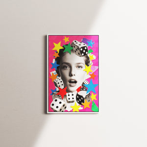 rose tone signal — white frame