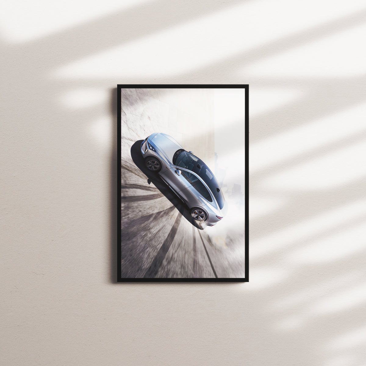 russet district — black frame