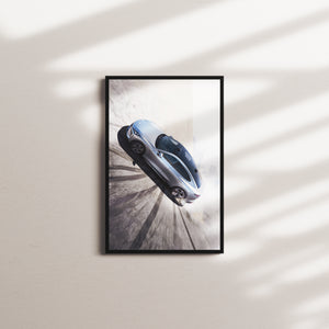 russet district — black frame