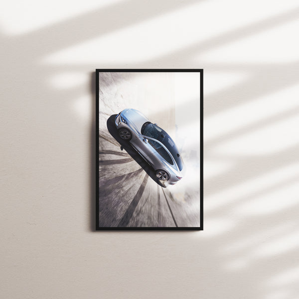 russet district — black frame