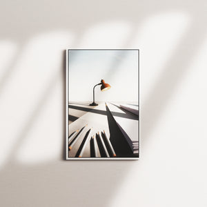 russet shift — white frame