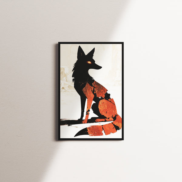 rustic gaze — black frame