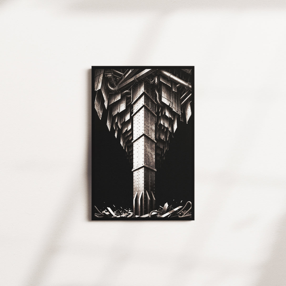 rustic nexus — black frame