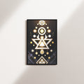 saffron beacon — black frame