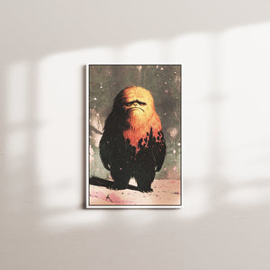 saffron chorus — white frame