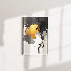 saffron current — white frame