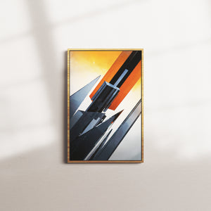 saffron drift — oak frame
