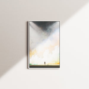 saffron offering — white frame
