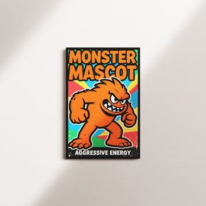 saffron totem — black frame