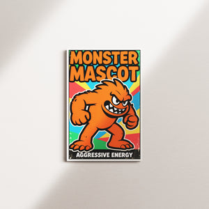 saffron totem — white frame