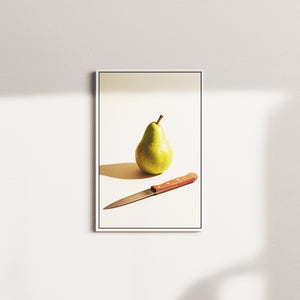 sage afterglow — white frame