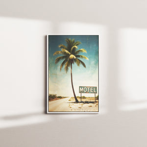 sage bough — white frame
