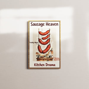 sausage lure — oak frame