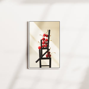scarlet climb — white frame