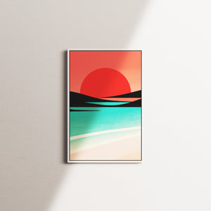 scarlet harbor — white frame