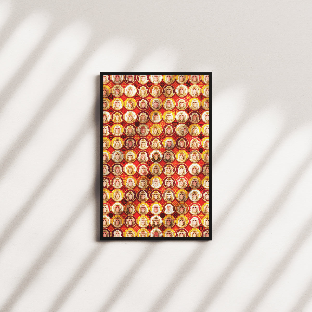 scarlet measure — black frame