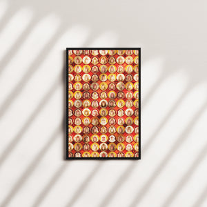 scarlet measure — black frame