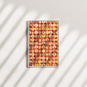 scarlet measure — white frame