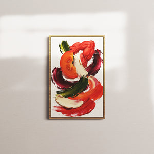 scarlet motion — oak frame