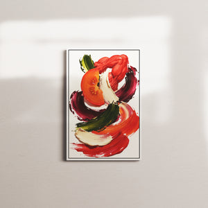 scarlet motion — white frame
