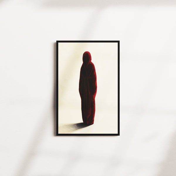 scarlet offering — black frame
