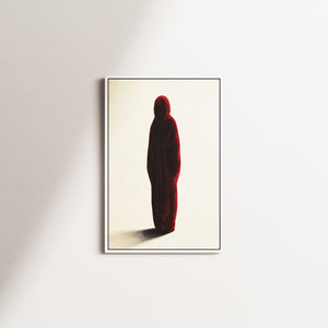 scarlet offering — white frame