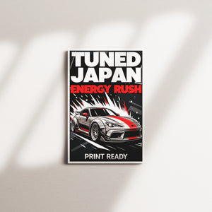 scarlet signal — white frame