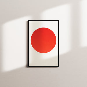 scarlet stillness — black frame
