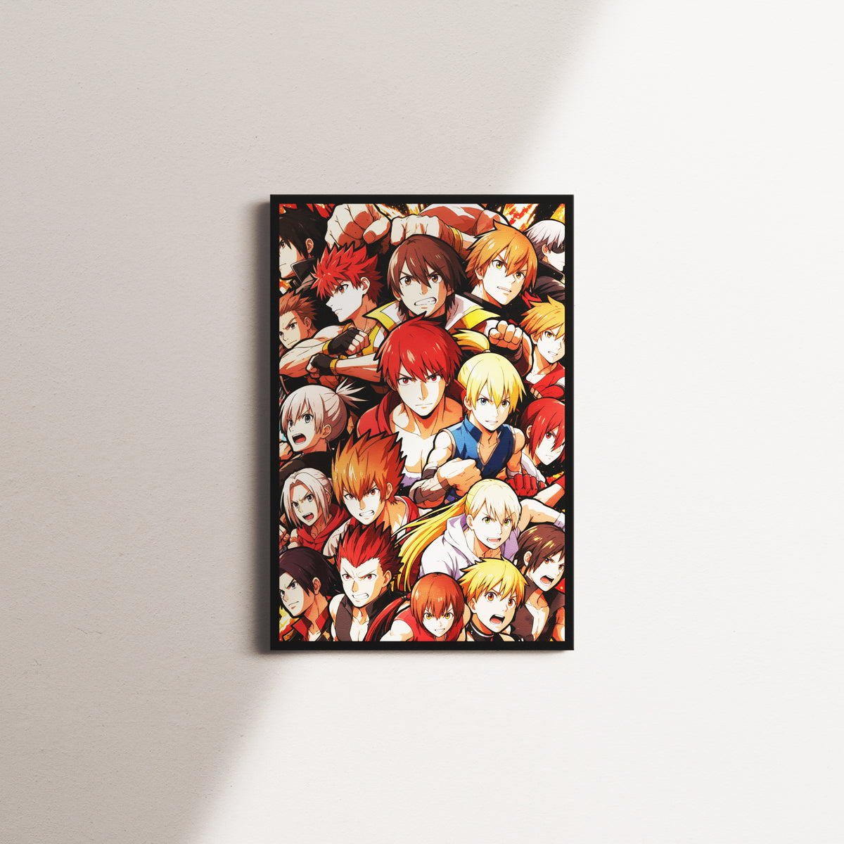 scarlet tone — black frame