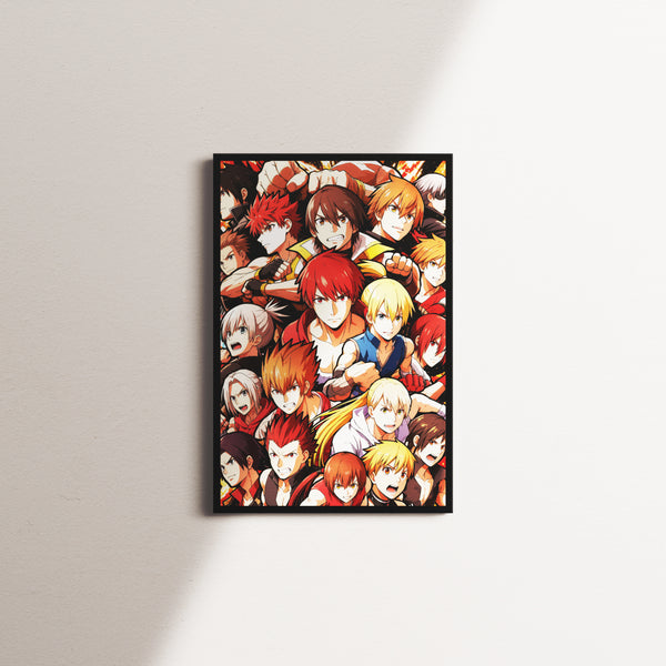 scarlet tone — black frame