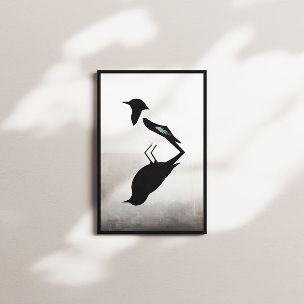 shadow beacon — black frame